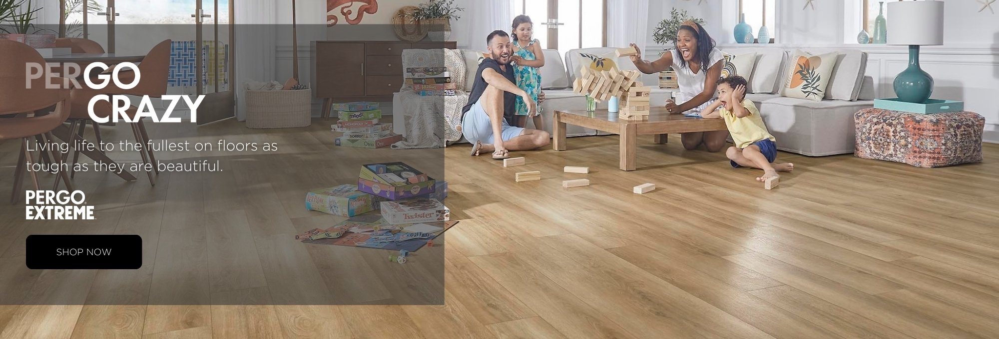 Pergo flooring products at Carpet Liquidators